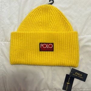 Polo hi tech yellow beanie